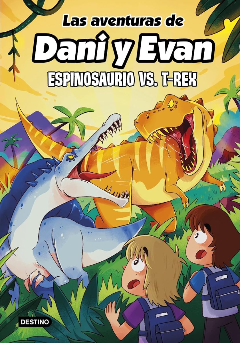 LAS AVENTURAS DE DANI Y EVAN . 10 - ESPINOSAURIO VS. T-REX