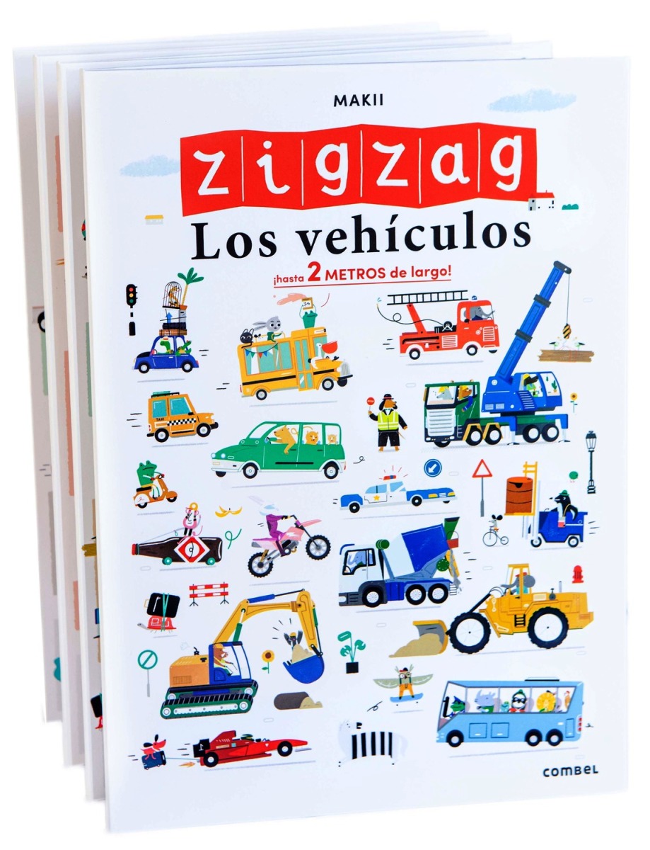 ZIGZAG LOS VEHICULOS - LIBRO ACORDEON